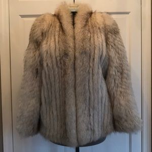 Saga Furs Blue Fox Fur jacket